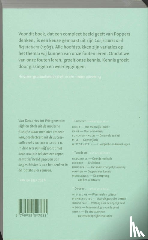 Popper, K. - De groei van kennis
