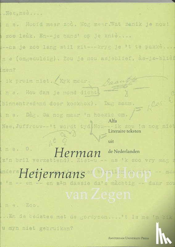 Heijermans, Herman, Bergh, Hans van den - Op hoop van zegen