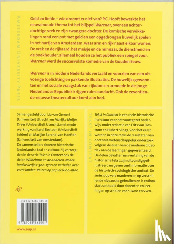  - P.C. Hooft Warenar