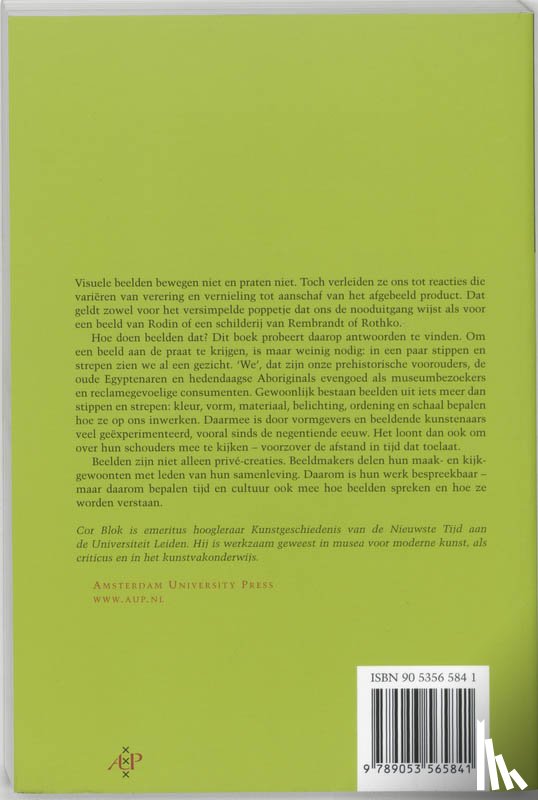 Blok, C. - Beeldvertalen