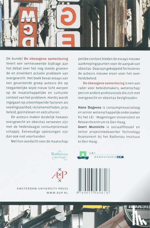  - De obesogene samenleving