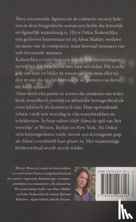 Berger, Hilde - De waanzinnige liefde van Alma Mahler en Oskar Kokoschka