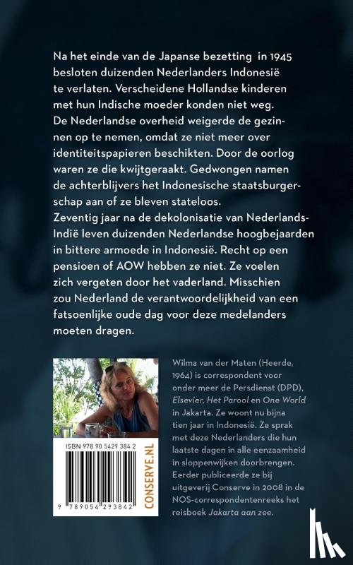 Maten, Wilma van der - Vergeten door het Vaderland