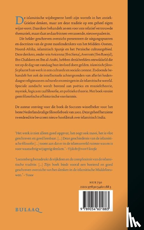Leezenberg, Michiel - Islamitische filosofie