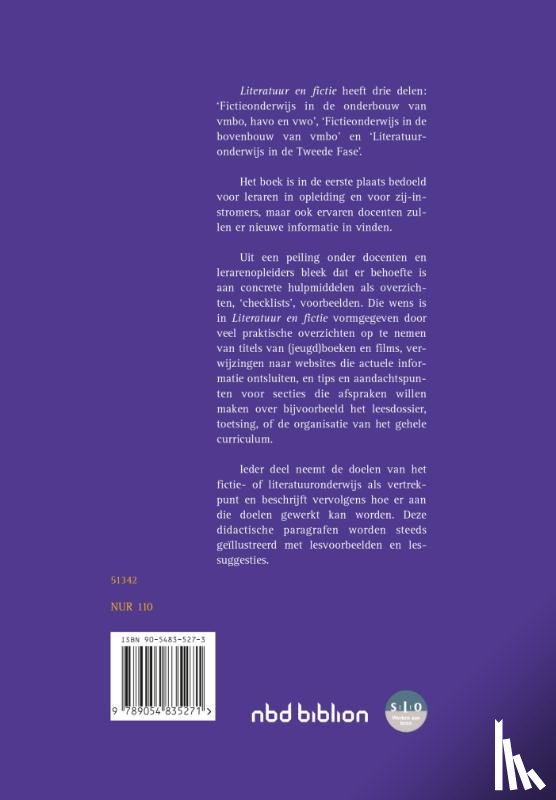 Bolscher, Ilse, Dirksen, Joop, Houkes, Hanneke, Kist, Stefan van der - Literatuur en fictie