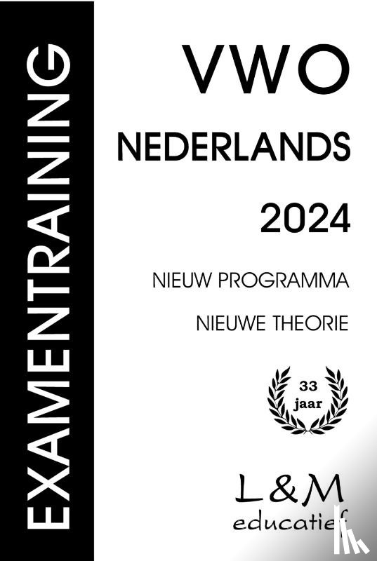 Broekema, Gert P. - Examentraining Vwo Nederlands 2024