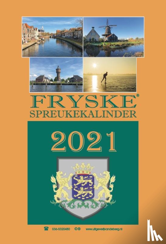 Heuvel, Hendrik van den - Fryske spreukekalinder 2021