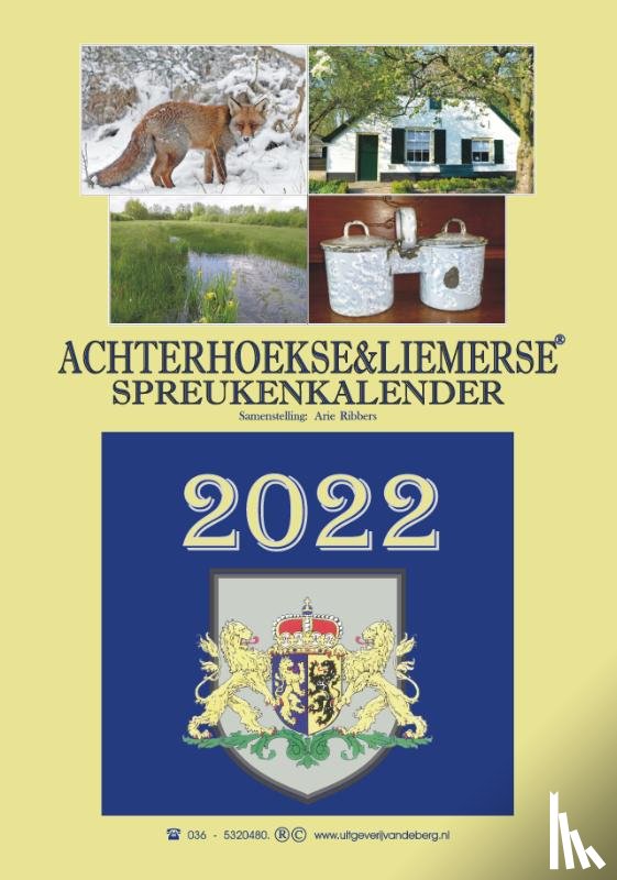  - Achterhoekse & Liemerse spreukenkalender 2022