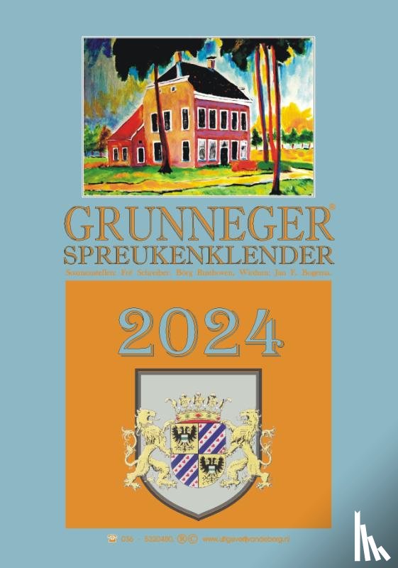 Schreiber, Fré - Grunneger spreukenklender 2024