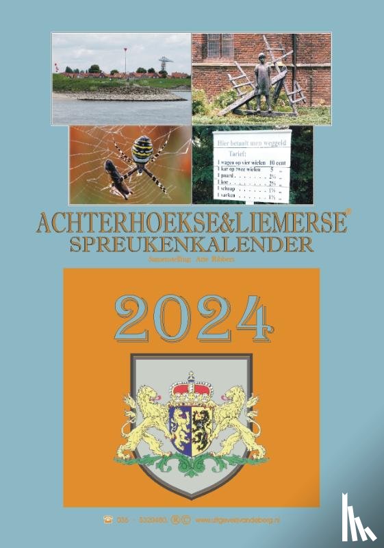 Ribbers, Arie - Achterhoekse & Liemerse spreukenkalender 2024