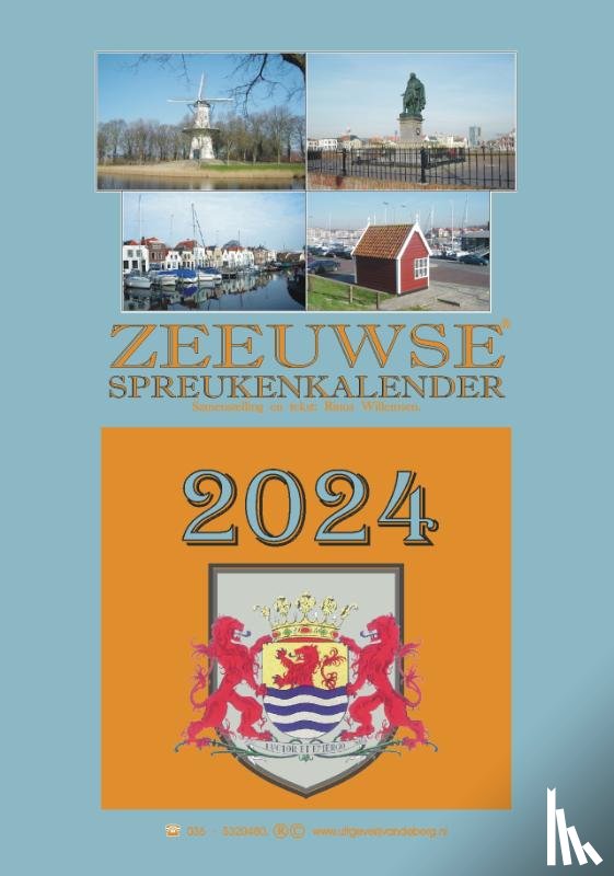 Willemsen, Rinus - Zeeuwse spreukenkalender 2024
