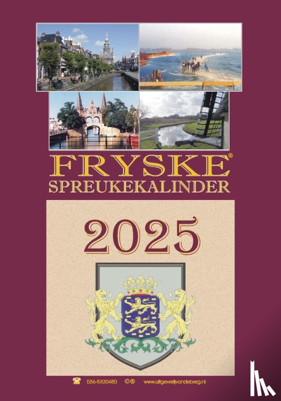  - Fryske spreukekalinder 2025