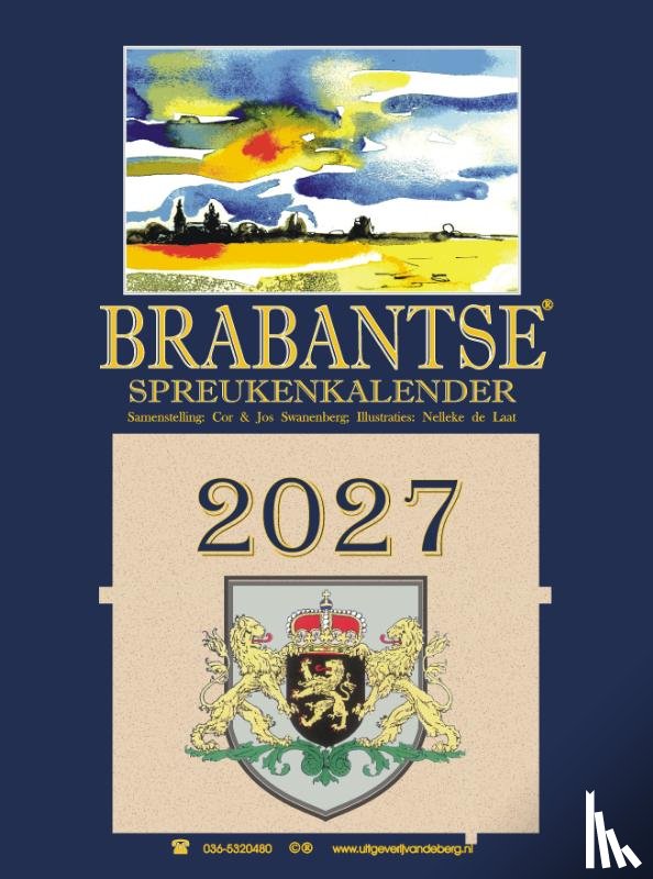 Swanenberg, Cor, Swanenberg, Jos - Brabantse spreukenkalender 2027
