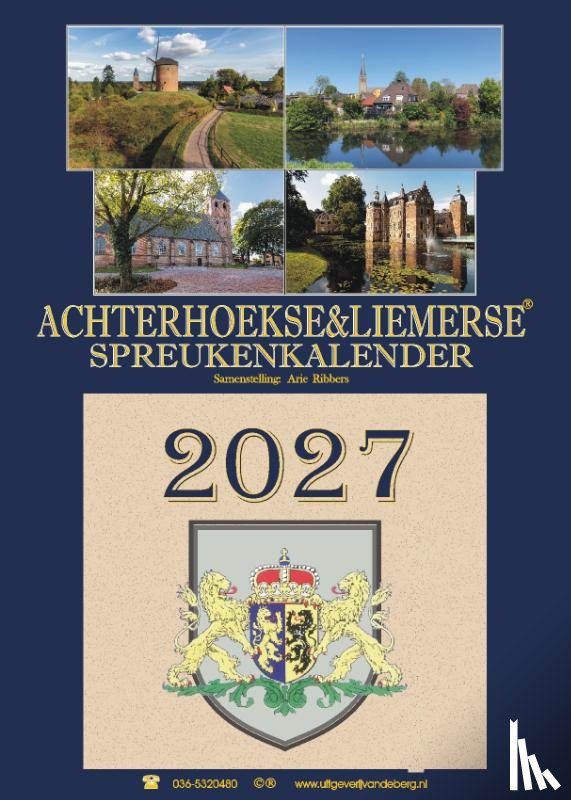 Ribbers, Arie - Achterhoekse & Liemerse spreukenkalender 2027