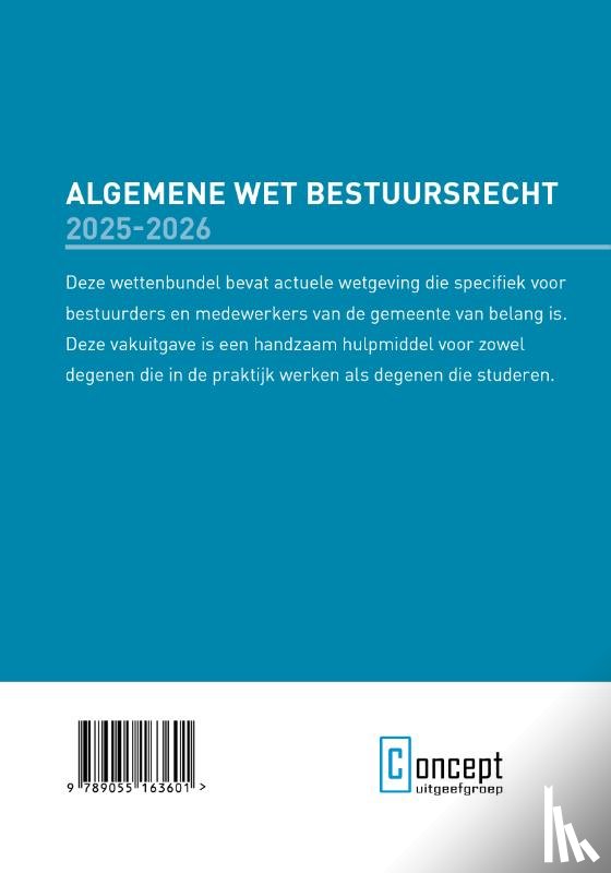  - Algemene Wet Bestuursrecht 2025-2026