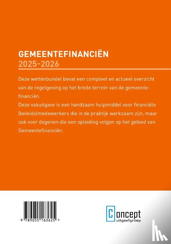  - Gemeentefinanciën 2025-2026