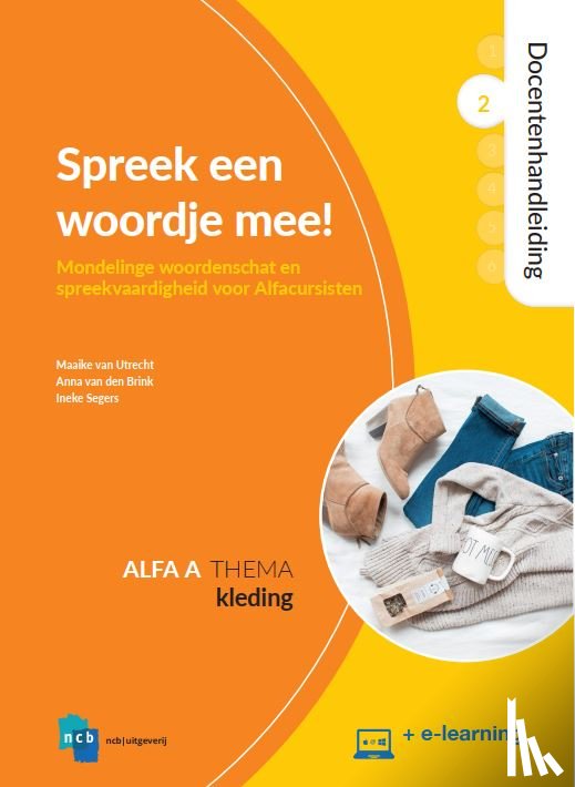 Utrecht, Maaike van, Brink, Anna van den, Segers, Ineke - Docentenhandleiding