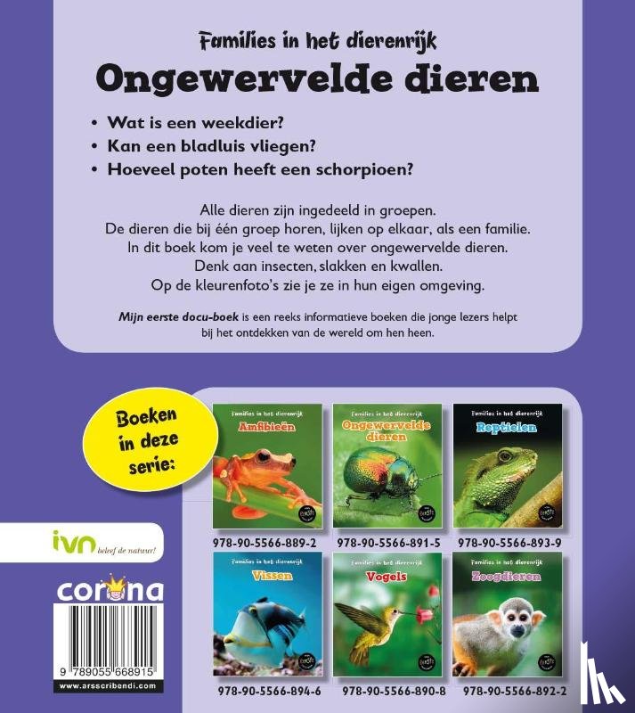 Royston, Angela - Ongewervelde dieren