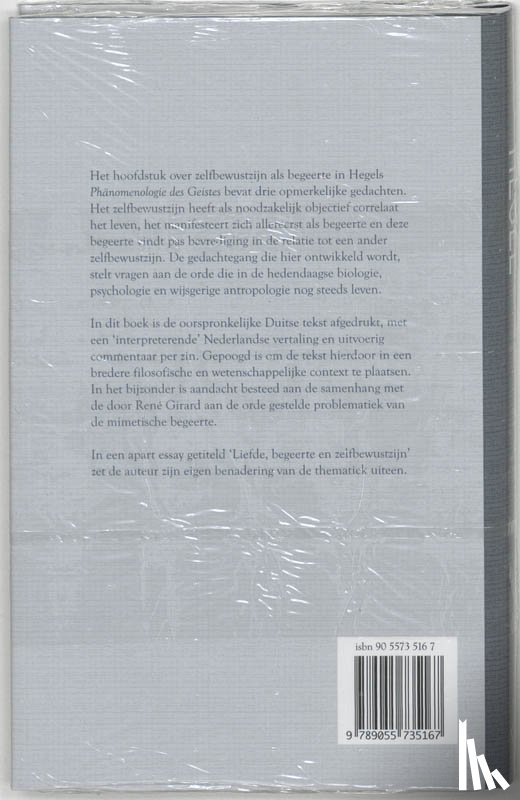Hegel - Zelfbewustzijn, begeerte en de ander