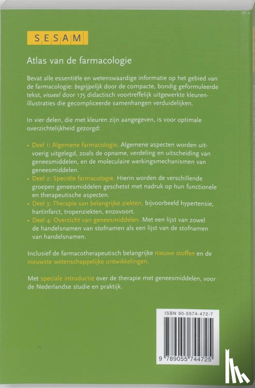Lüllmann, Heinz, Mohr, Klaus, Hein, Lutz - Sesam Atlas van de farmacologie
