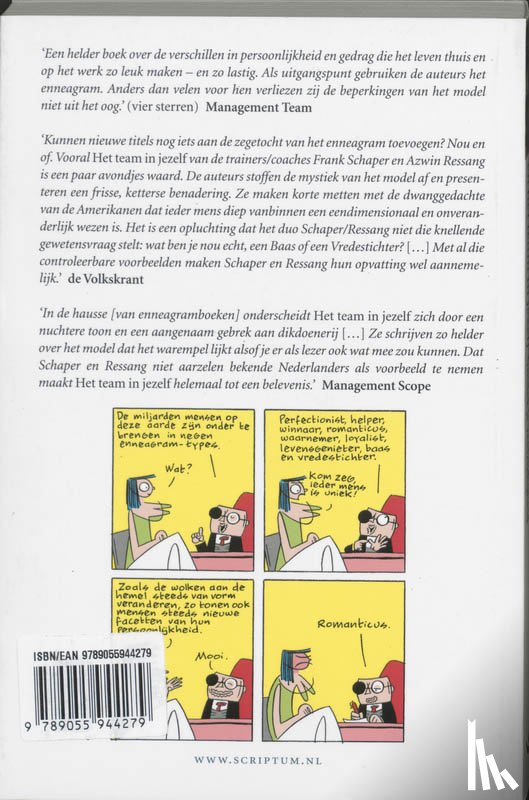 Schaper, F., Ressang, A. - Het Enneagram en het team in jezelf