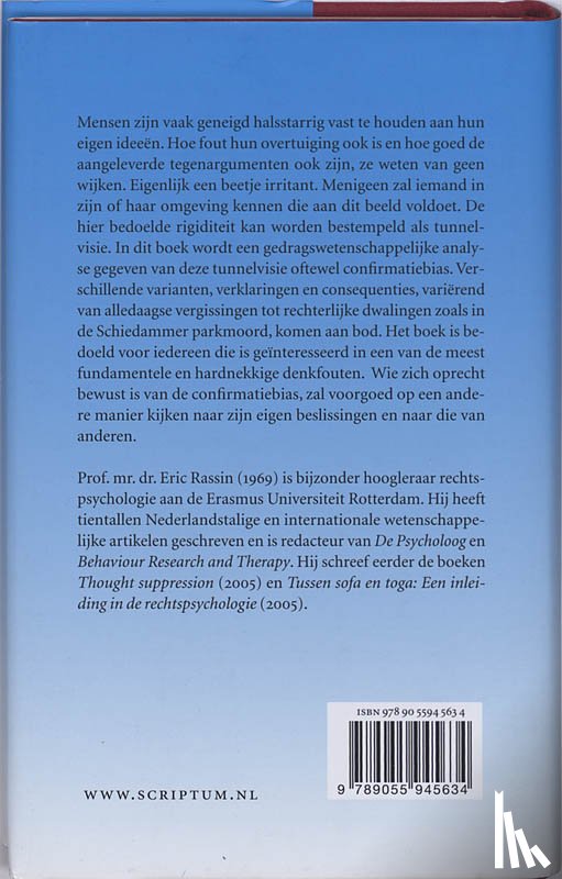 Rassin, E. - Waarom ik altijd gelijk heb
