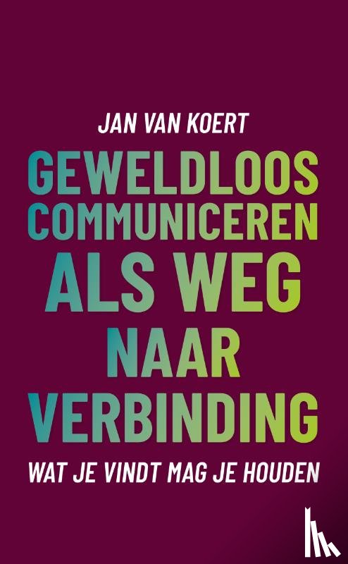 Koert, Jan van - Wat je vindt mag je houden