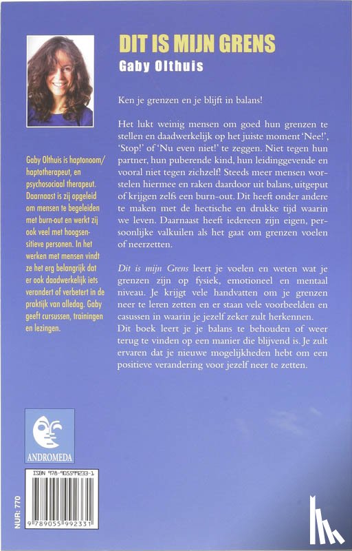 Olthuis, G. - Dit is mijn grens