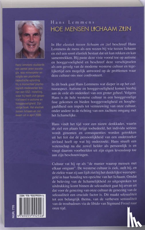 Lemmens, Hans - Hoe mensen lichaam zijn