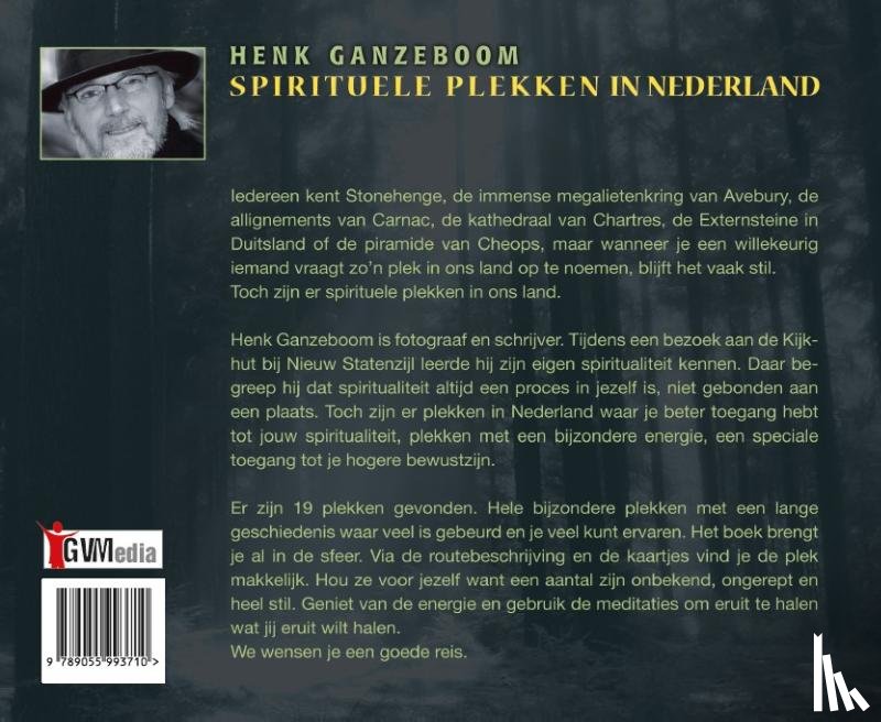 Ganzeboom, Henk - Spirituele plekken in Nederland