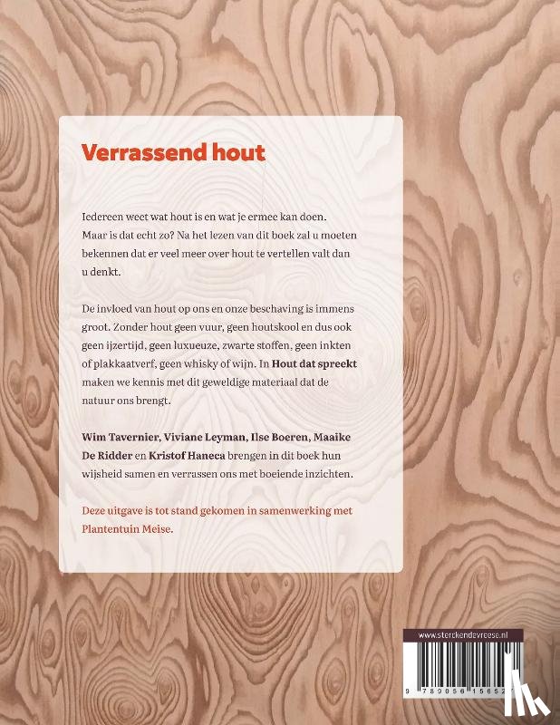 Tavernier, Wim, Leyman, Viviane, Boeren, Ilse, Ridder, Maaike de, Haneca, Kristof - Hout dat spreekt