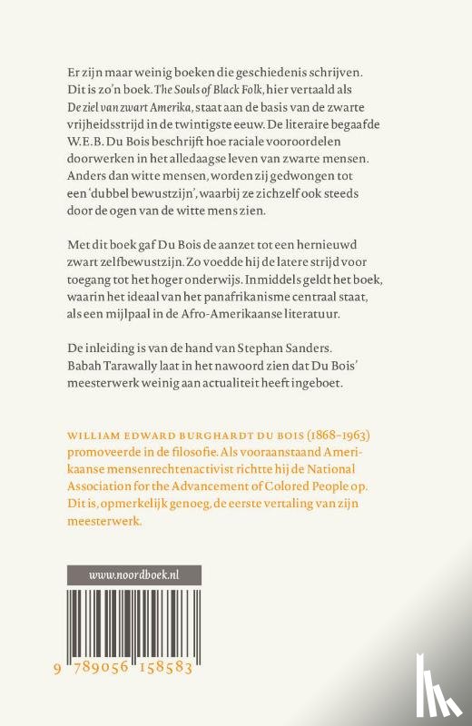 Bois, W.E.B. Du - De ziel van zwart Amerika
