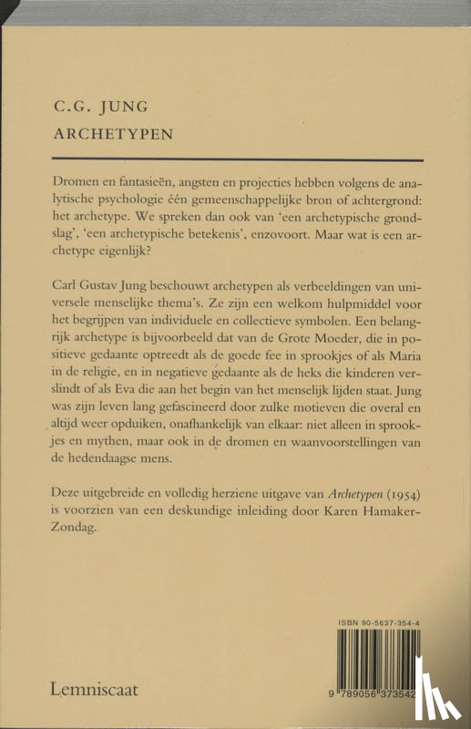 Jung, Carl Gustav - Archetypen