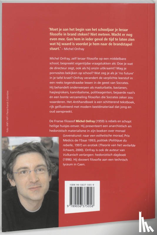 Onfray, Michel - Antihandboek voor de filosofie