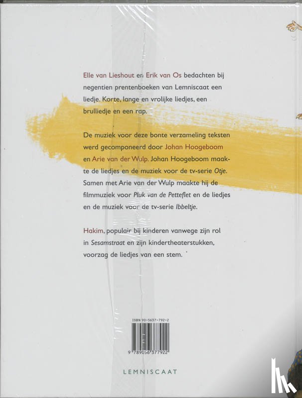 Lieshout, Erik van, Lieshout, Elle van, Os, Erik van - Het grote prentenboekenliedjesboek