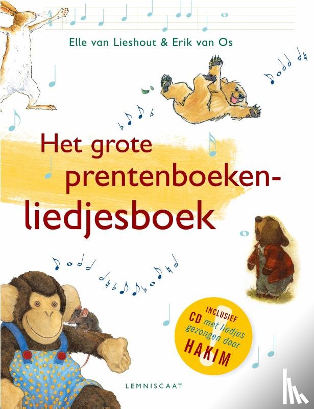Lieshout, Erik van, Lieshout, Elle van, Os, Erik van - Het grote prentenboekenliedjesboek