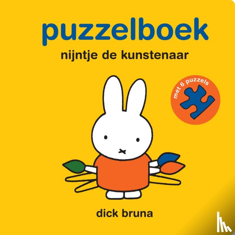 Bruna, Dick - puzzelboek nijntje de kunstenaar