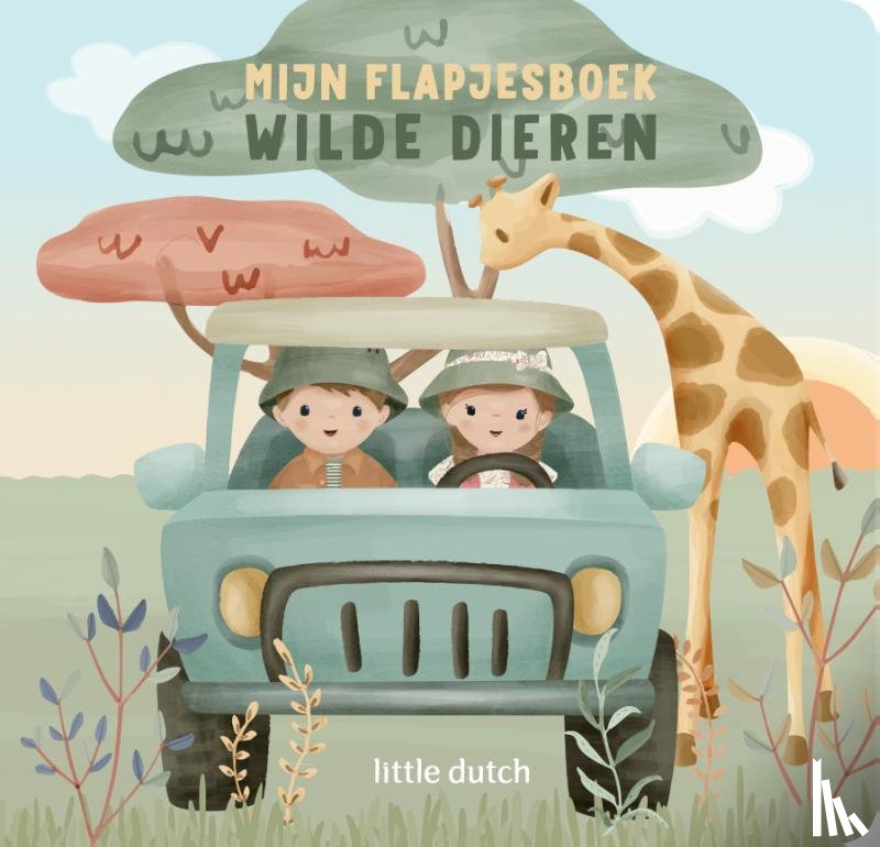 Mercis Publishing - Mijn flapjesboek - Wilde dieren