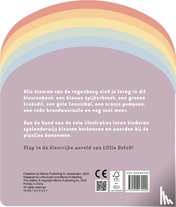 Mercis Publishing - Regenboog kleurenboek