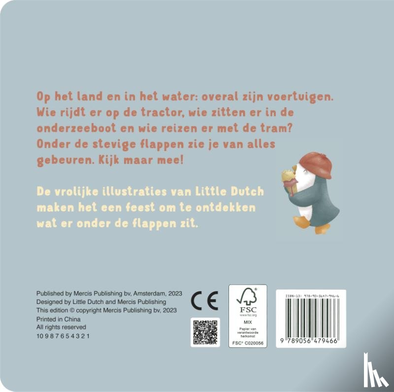 Mercis Publishing - Mijn flapjesboek - Voertuigen