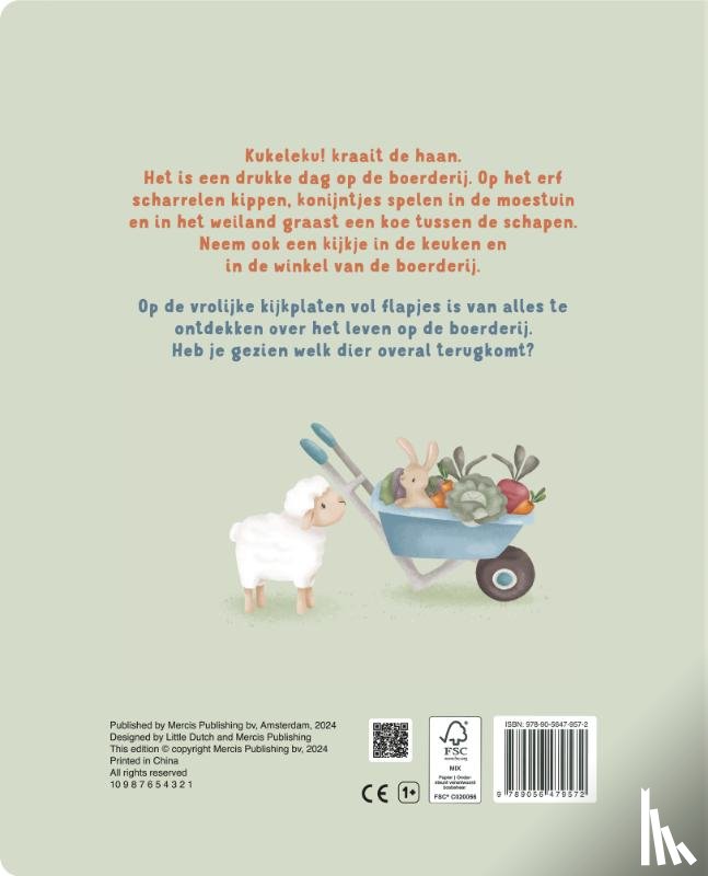 Mercis Publishing - mijn flapjesboek boerderij