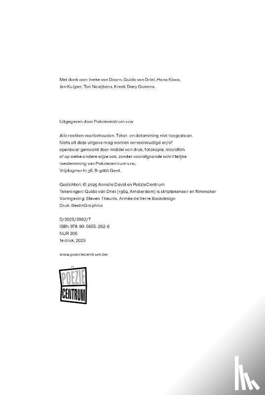 David, Annelie - Onvolledig alfabet