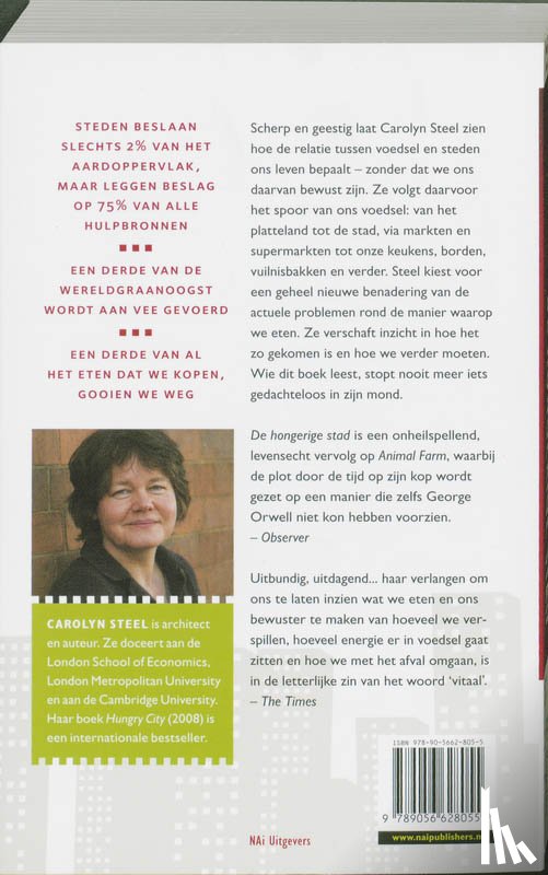 Steel, Carolyn, Redactiebureau Taal & Teken - De hongerige stad