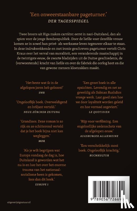 Kraus, Chris - De fabriek van klootzakken
