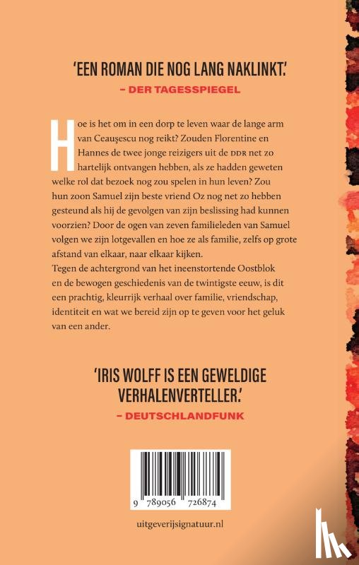 Wolff, Iris - De onscherpte van de wereld