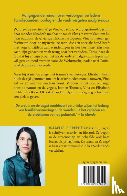 Sorente, Isabelle - De vrouw en de vogel