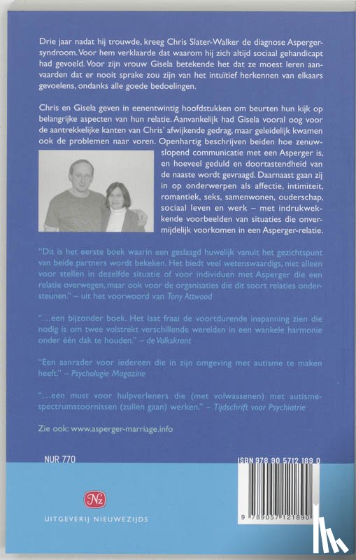Slater-Walker, G., Slater-Walker, C. - Een Asperger-relatie