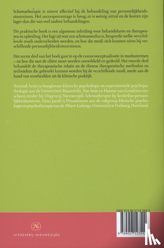 Arntz, Arnoud, Jacob, Gitta - Schematherapie