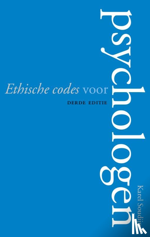 Soudijn, Karel - Ethische codes voor psychologen