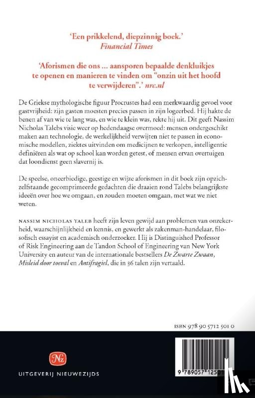 Taleb, Nassim Nicholas - Het bed van Procrustes